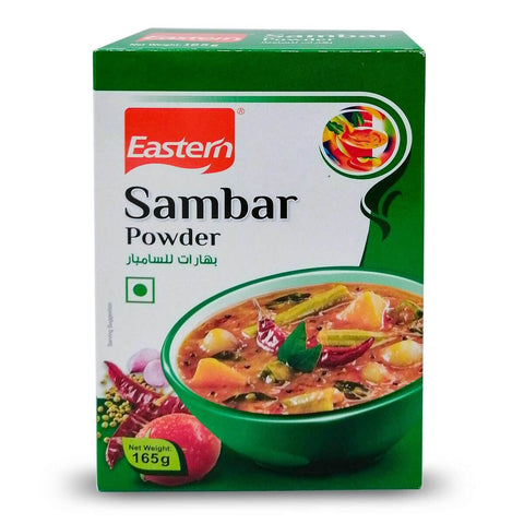 GETIT.QA- Qatar’s Best Online Shopping Website offers EASTERN SAMBAR POWDER 165G at the lowest price in Qatar. Free Shipping & COD Available!