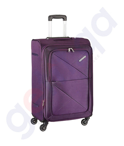 Buy American Tourister Peru Polyester 55cm Purple Doha Qatar