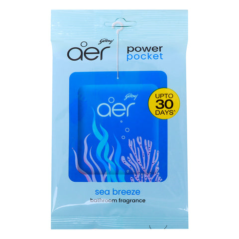GETIT.QA- Qatar’s Best Online Shopping Website offers AER POWER POCKET BATHROOM FRESHENER-- SEA BREEZE-- 10 G at the lowest price in Qatar. Free Shipping & COD Available!