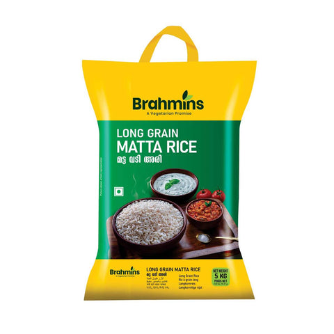 GETIT.QA- Qatar’s Best Online Shopping Website offers Brahmins Long Grain Matta Rice 5 kg at lowest price in Qatar. Free Shipping & COD Available!
