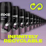 GETIT.QA- Qatar’s Best Online Shopping Website offers AXE BLACK NIGHT 48H FRESH BODY SPRAY DEODORANT 150 ML at the lowest price in Qatar. Free Shipping & COD Available!