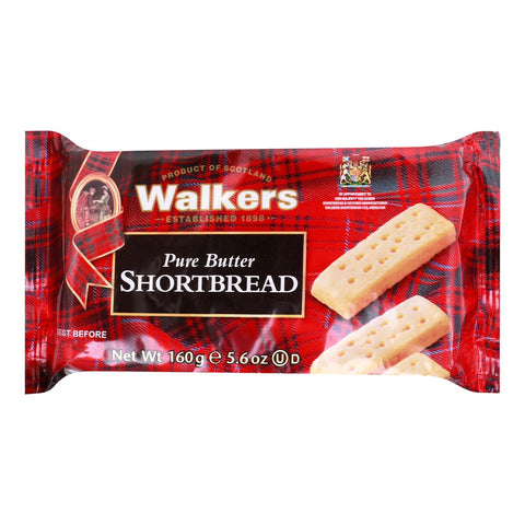 Walkers Pure Butter Shortbread 160 g - GETIT.QA