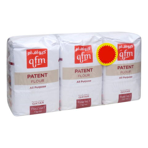 QFM Patent Flour No.1 Value Pack 6 x 1 kg