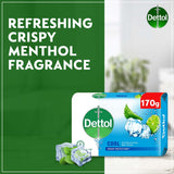 GETIT.QA- Qatar’s Best Online Shopping Website offers DETTOL ANTIBACTERIAL BAR SOAP COOL 4 X 170 G at the lowest price in Qatar. Free Shipping & COD Available!