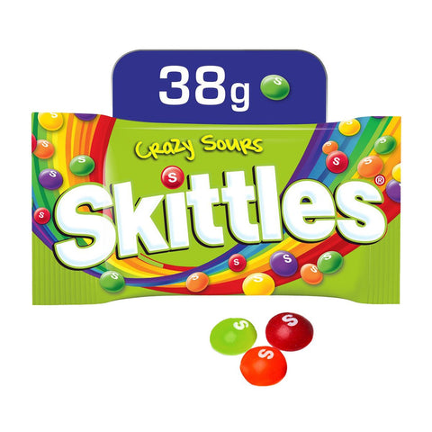 GETIT.QA- Qatar’s Best Online Shopping Website offers SKITTLES CRAZY SOURS 38 G at the lowest price in Qatar. Free Shipping & COD Available!