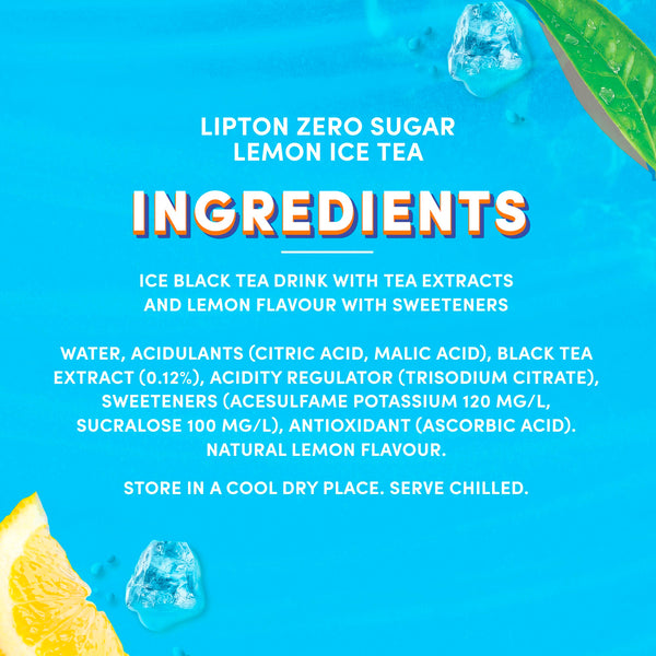 GETIT.QA | LIPTON ZERO SUGAR LEMON ICE TEA 320 ML | COD available