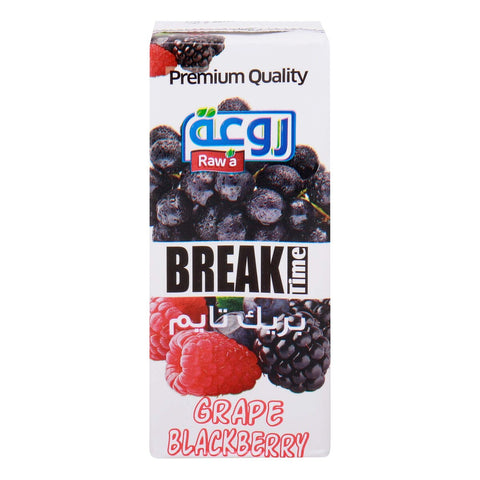 GETIT.QA- Qatar’s Best Online Shopping Website offers Break Time Grape Blackberry Drink, 200 ml at lowest price in Qatar. Free Shipping & COD Available!