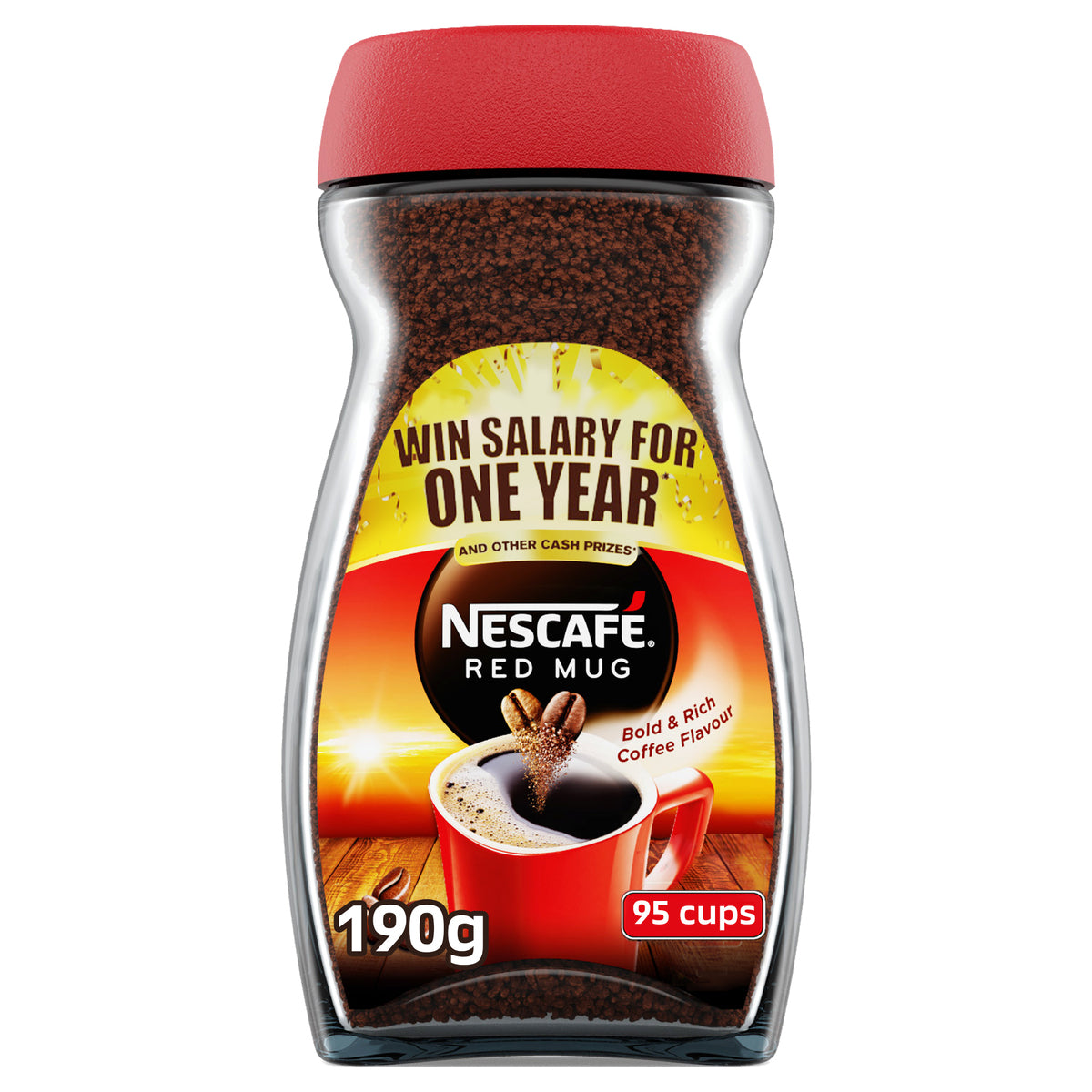 Nescafe Red Mug Instant Coffee 190g - Main Image