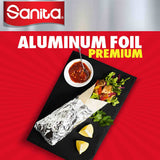 GETIT.QA- Qatar’s Best Online Shopping Website offers SANITA PREMIUM ALUMINUM FOIL 25SQ.FT. SIZE 7.62M X 30CM 1 PC at the lowest price in Qatar. Free Shipping & COD Available!