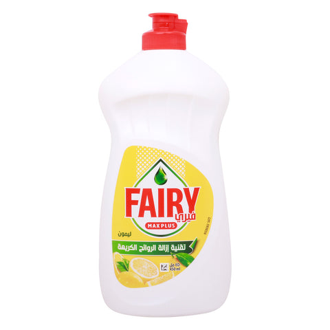 GETIT.QA- Qatar’s Best Online Shopping Website offers Fairy Dishwash Max Plus Lemon, 450 ml at lowest price in Qatar. Free Shipping & COD Available!