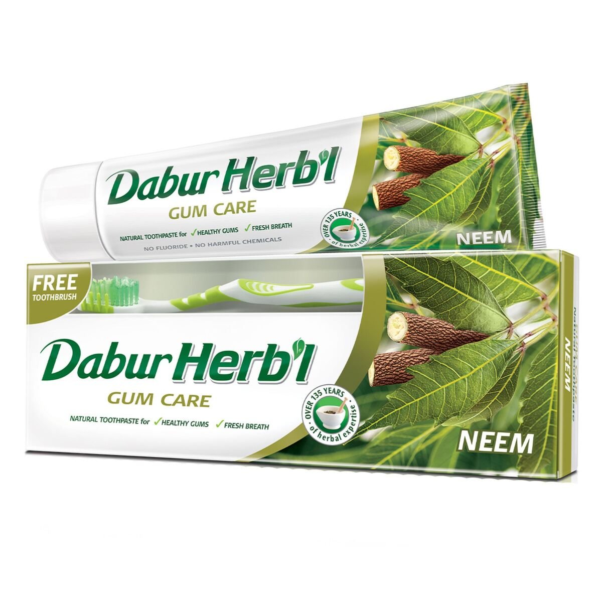 Neem Datun Toothpaste GETIT.QA | DABUR HERBAL NEEM TOOTHPASTE 150 G | COD available