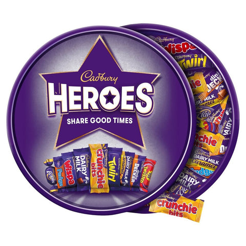 GETIT.QA- Qatar’s Best Online Shopping Website offers CADBURY HEROES CHOCOLATE TUB 550 G at the lowest price in Qatar. Free Shipping & COD Available!