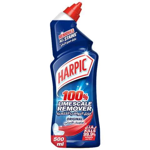 GETIT.QA- Qatar’s Best Online Shopping Website offers HARPIC TOILET CLEANER LIQUID ORIGINAL 500 ML at the lowest price in Qatar. Free Shipping & COD Available!