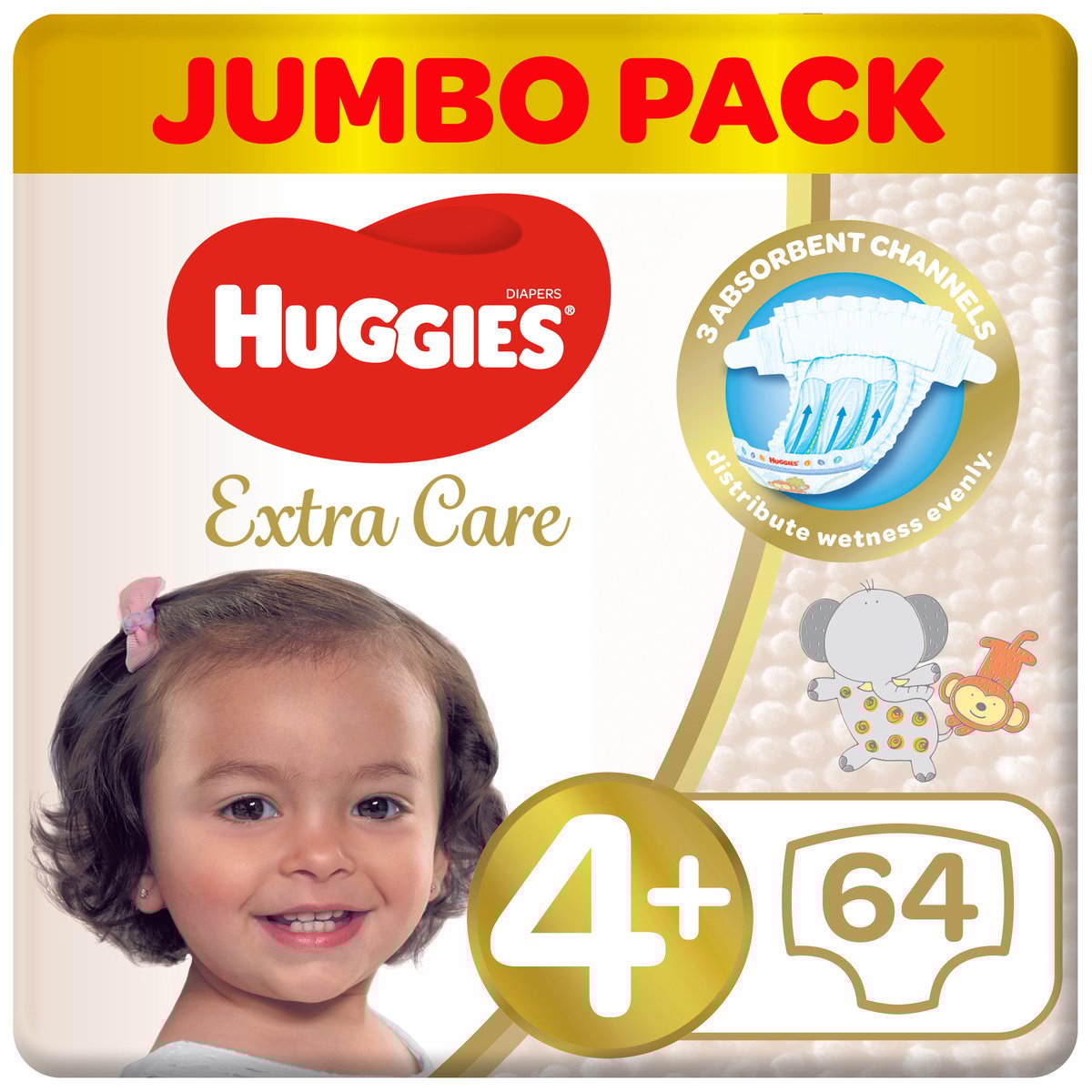 Huggies Extra Care Huggies Gift Pack Huggies Extra Care Size 4+ 10