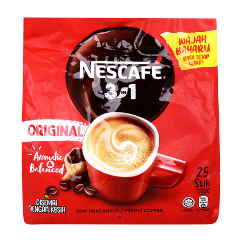GETIT.QA- Qatar’s Best Online Shopping Website offers NESCAFE ORIGINAL MIX 3IN1 24 X 18G at the lowest price in Qatar. Free Shipping & COD Available!
