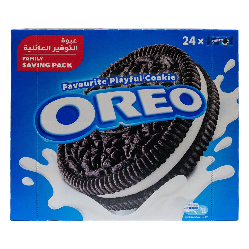Biscuits In Qatar GETIT.QA | OREO BISCUIT CHOCOLATE ORIGINAL 24 X 36.8 G | COD available