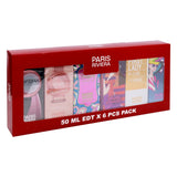 GETIT.QA- Qatar’s Best Online Shopping Website offers PARIS RIVIERA EDT FOR WOMEN-- 6 X 50 ML at the lowest price in Qatar. Free Shipping & COD Available!
