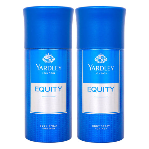 GETIT.QA- Qatar’s Best Online Shopping Website offers YARDLEY MEN BODY SPRAY-- ASSORTED-- 2 PCS-- 150 ML at the lowest price in Qatar. Free Shipping & COD Available!!
