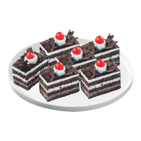 GETIT.QA- Qatar’s Best Online Shopping Website offers BLACK FOREST PASTRY-- SMALL-- 6 PCS at the lowest price in Qatar. Free Shipping & COD Available!