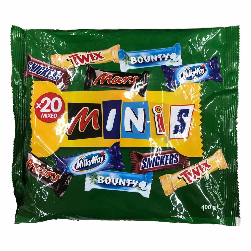 GETIT.QA | GALAXY MIXED CHOCOLATE MINIS 20 PCS 400 GM | COD available