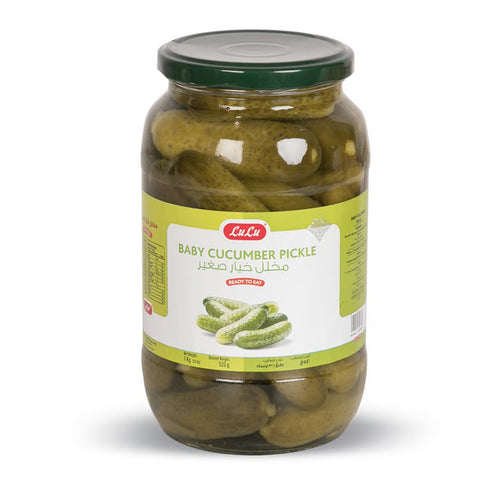 GETIT.QA- Qatar’s Best Online Shopping Website offers LULU BABY CUCUMBER PICKLE 1 KG at the lowest price in Qatar. Free Shipping & COD Available!