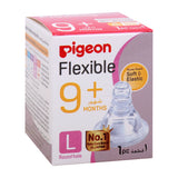 GETIT.QA- Qatar’s Best Online Shopping Website offers PIGEON FLEXIBLE SILICONE NIPPLE LARGE FROM 9+ MONTHS 1 PC at the lowest price in Qatar. Free Shipping & COD Available!