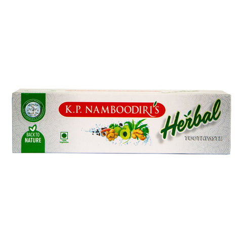 GETIT.QA- Qatar’s Best Online Shopping Website offers K.P. NAMBOODIRI'S HERBAL TOOTHPASTE 125 G at the lowest price in Qatar. Free Shipping & COD Available!