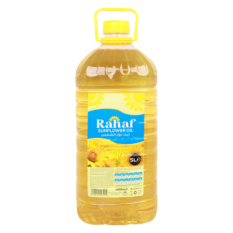 GETIT.QA- Qatar’s Best Online Shopping Website offers RAHAF SUNFLOWER OIL-- 5 LITRES at the lowest price in Qatar. Free Shipping & COD Available!