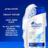 GETIT.QA- Qatar’s Best Online Shopping Website offers HEAD & SHOULDERS CLASSIC CLEAN ANTI-DANDRUFF SHAMPOO FOR NORMAL HAIR 2 X 400 ML at the lowest price in Qatar. Free Shipping & COD Available!