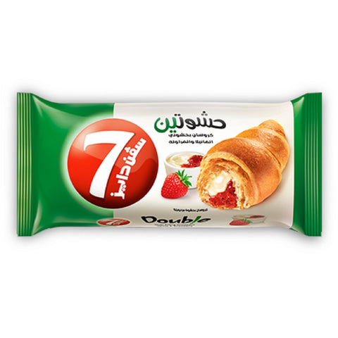 GETIT.QA- Qatar’s Best Online Shopping Website offers 7 DAYS CROISSANT WITH VANILLA & STRAWBERRY FILLING 55 G at the lowest price in Qatar. Free Shipping & COD Available!