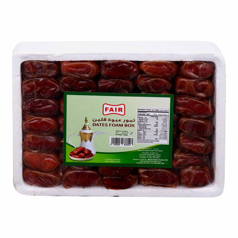GETIT.QA- Qatar’s Best Online Shopping Website offers FAIR DATES FOAM BOX 1 KG at the lowest price in Qatar. Free Shipping & COD Available!