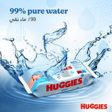 GETIT.QA- Qatar’s Best Online Shopping Website offers HUGGIES PURE BABY WIPES 99% PURE WATER WIPES 3 X 56 PCS at the lowest price in Qatar. Free Shipping & COD Available!