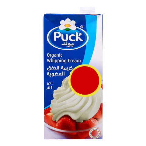 GETIT.QA- Qatar’s Best Online Shopping Website offers PUCK ORGANIC WHIPPING CREAM-- 1 LITRE at the lowest price in Qatar. Free Shipping & COD Available!