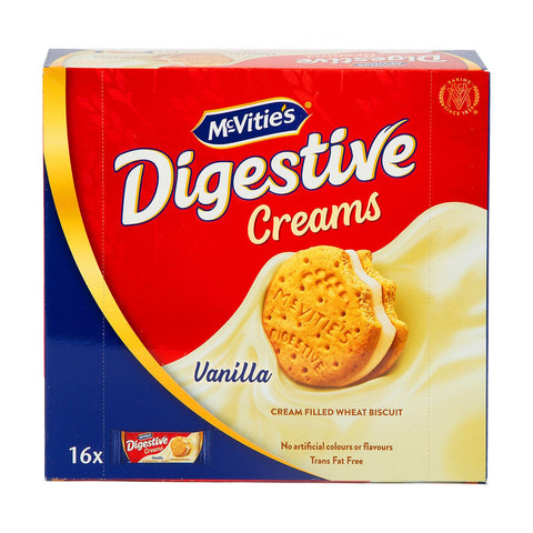 McVitie's Digestive Creams Vanilla Filled Wheat Biscuit 40 g