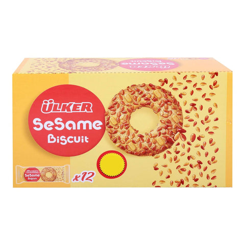 Ulker Sesame Biscuit, 12 x 58 g - GETIT.QA