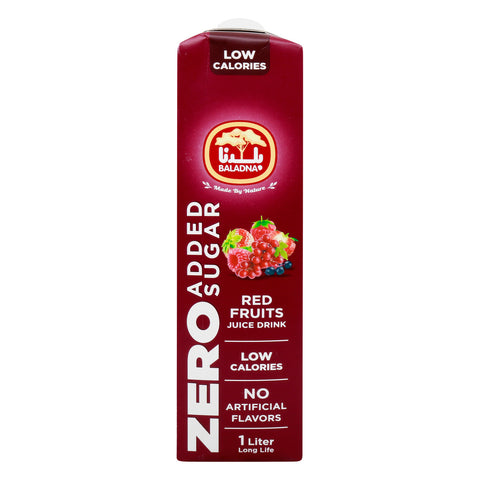GETIT.QA- Qatar’s Best Online Shopping Website offers BALADNA SUGAR FREE RED FRUIT JUICE DRINK 1 LITRE at the lowest price in Qatar. Free Shipping & COD Available!