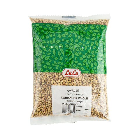 GETIT.QA- Qatar’s Best Online Shopping Website offers LULU CORIANDER WHOLE 200G at the lowest price in Qatar. Free Shipping & COD Available!