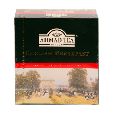 GETIT.QA- Qatar’s Best Online Shopping Website offers AHMAD ENGLISH BREAKFAST TEA 100 TEABAGS at the lowest price in Qatar. Free Shipping & COD Available!