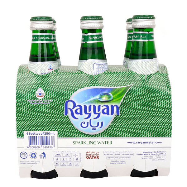 Rayyan Syrup GETIT.QA | RAYYAN SPARKLING WATER 250 ML | COD available
