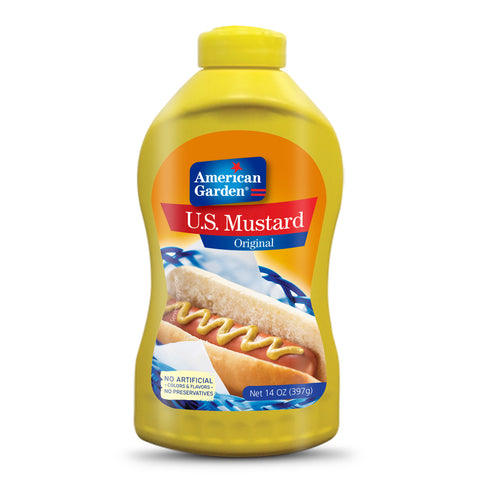 GETIT.QA- Qatar’s Best Online Shopping Website offers AMERICAN GARDEN U.S. MUSTARD ORIGINAL 397 G at the lowest price in Qatar. Free Shipping & COD Available!
