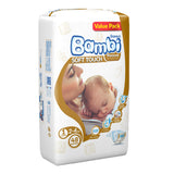 GETIT.QA- Qatar’s Best Online Shopping Website offers SANITA BAMBI BABY DIAPER VALUE PACK SIZE 1 NEWBORN 2-4KG 48 PCS at the lowest price in Qatar. Free Shipping & COD Available!