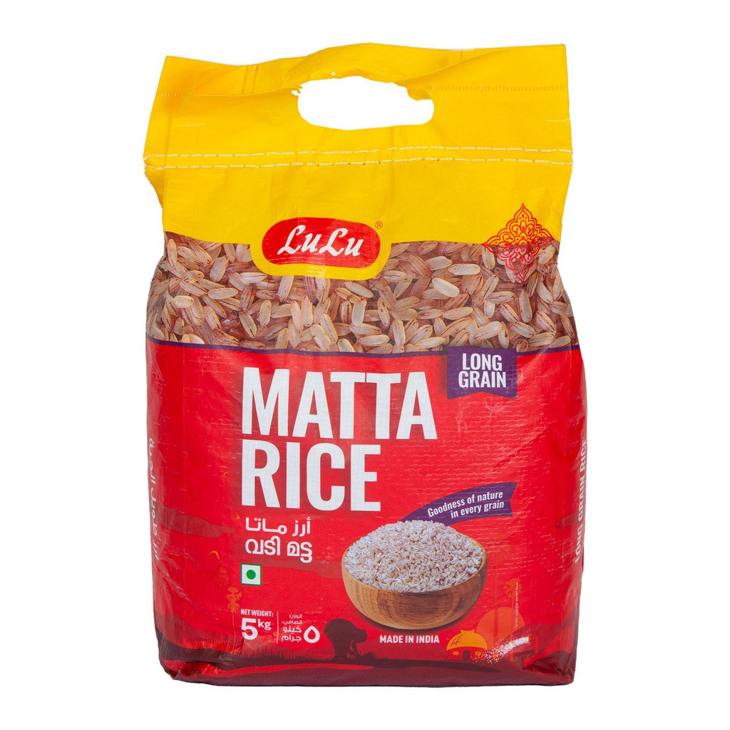 GETIT.QA | LULU MATTA RICE LONG GRAIN 5 KG | COD available