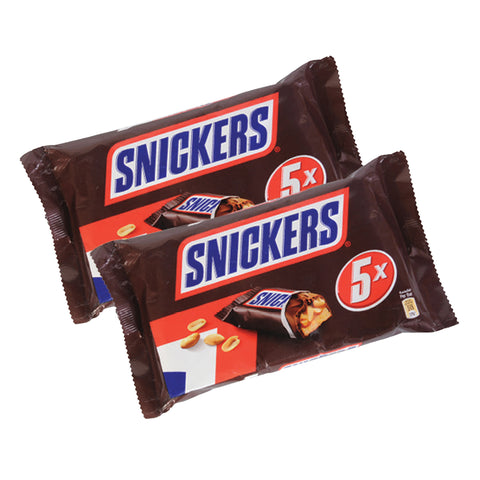 GETIT.QA- Qatar’s Best Online Shopping Website offers SNICKERS CHOCOLATE BAR VALUE PACK 5 X 45 G 2 PKT at the lowest price in Qatar. Free Shipping & COD Available!