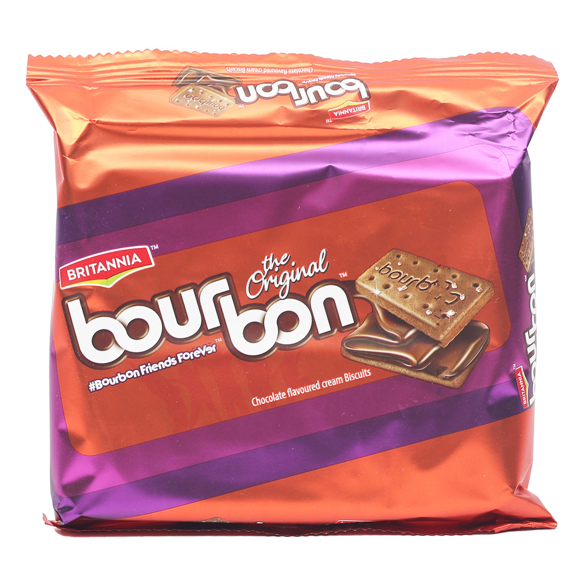 Biscuits In Qatar GETIT.QA | BRITANNIA BOURBON CHOCOLATE CREAM BISCUITS 200 G | COD available