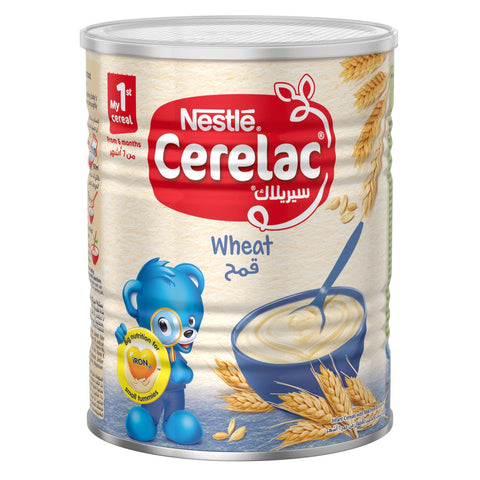GETIT.QA- Qatar’s Best Online Shopping Website offers NESTLE CERELAC INFANT CEREALS WITH IRON + WHEAT FROM 6 MONTHS 400 G at the lowest price in Qatar. Free Shipping & COD Available!