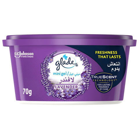 GETIT.QA- Qatar’s Best Online Shopping Website offers GLADE GEL CAR FRESHENER LAVENDER 70 G at the lowest price in Qatar. Free Shipping & COD Available!