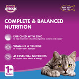 GETIT.QA- Qatar’s Best Online Shopping Website offers WHISKAS SARDINE CAN WET CAT FOOD FOR 1+ YEARS ADULT CATS 400 G at the lowest price in Qatar. Free Shipping & COD Available!