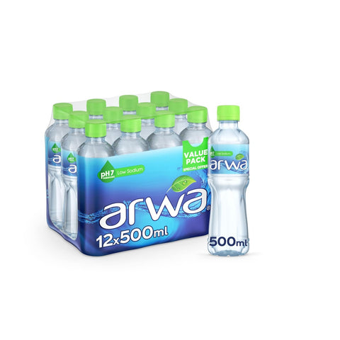 GETIT.QA- Qatar’s Best Online Shopping Website offers Arwa Drinking Water 500 ml at lowest price in Qatar. Free Shipping & COD Available!