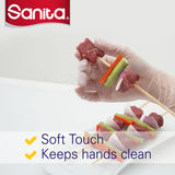 GETIT.QA- Qatar’s Best Online Shopping Website offers SANITA DISPOSABLE NON-POWDERED GLOVES MEDIUM 100PCS at the lowest price in Qatar. Free Shipping & COD Available!