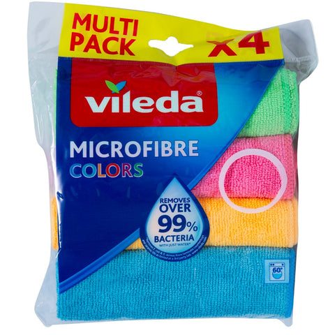 GETIT.QA- Qatar’s Best Online Shopping Website offers VILEDA MICROFIBRE CLOTH 30X30CM 4PCS at the lowest price in Qatar. Free Shipping & COD Available!